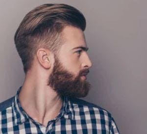 Peruca colada masculina 2