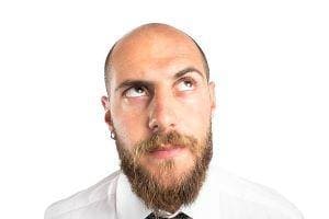 Prótese capilar masculina cabelo humano 2