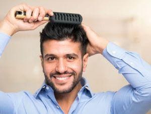 Prótese de cabelo masculino 2